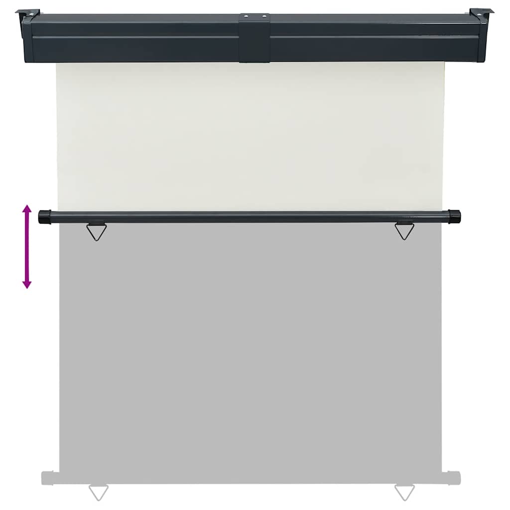 vidaXL Σκίαστρο Βεράντας Πλαϊνό Κρεμ 175 x 250 εκ.