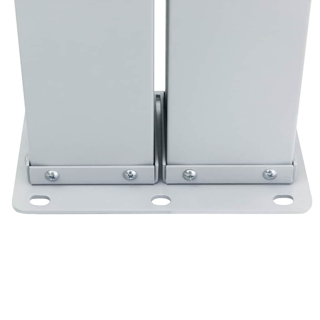 vidaXL Σκίαστρο Πλαϊνό Συρόμενο Καφέ 100 x 600 εκ.