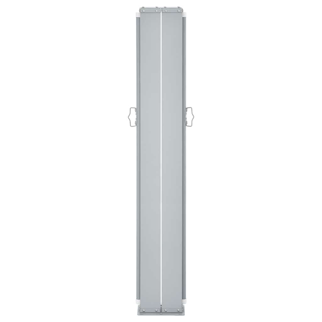 vidaXL Σκίαστρο Πλαϊνό Συρόμενο Βεράντας Διπλό Κρεμ 170 x 600 εκ.