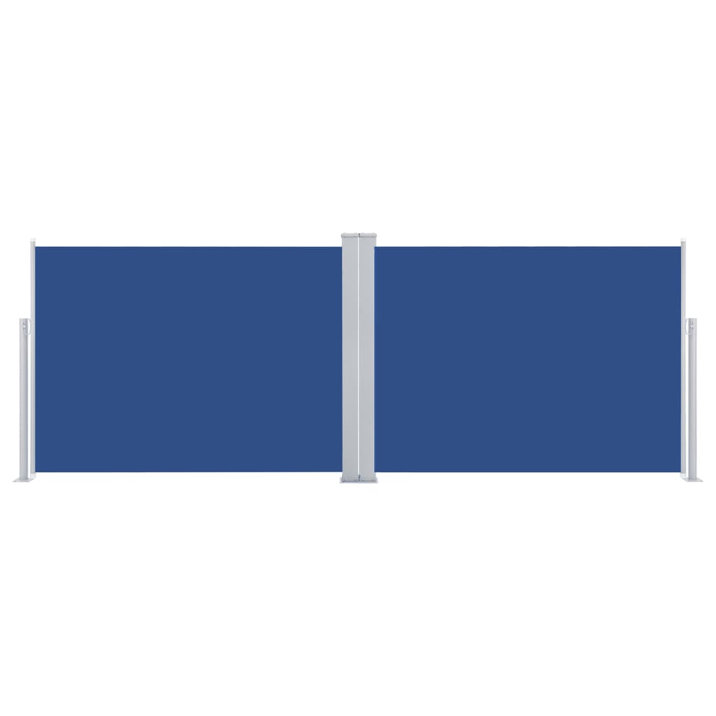 vidaXL Σκίαστρο Πλαϊνό Συρόμενο Μπλε 100 x 1000 εκ.