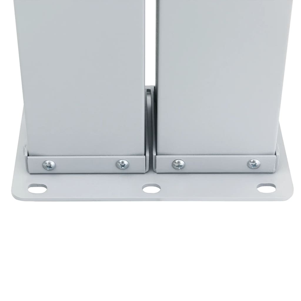 vidaXL Σκίαστρο Πλαϊνό Συρόμενο Κόκκινο 100 x 1000 εκ.