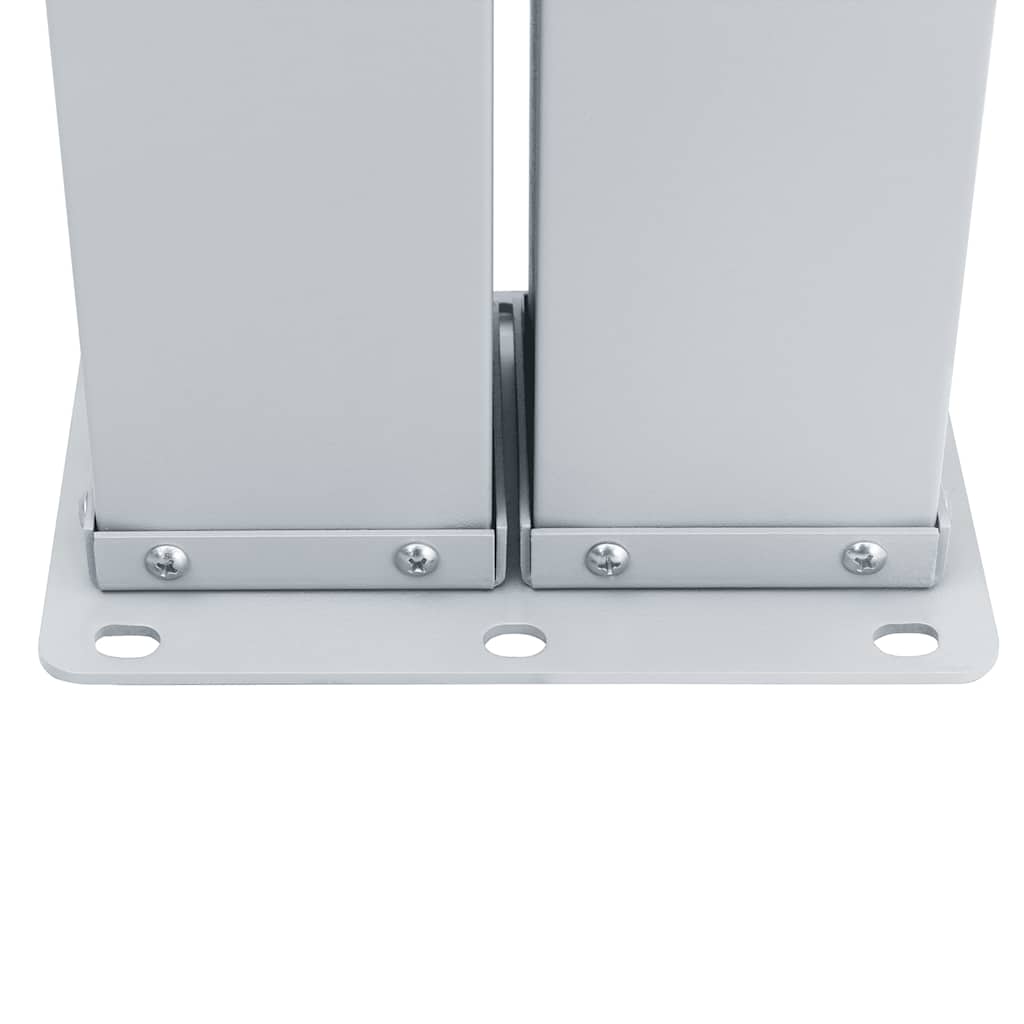 vidaXL Σκίαστρο Πλαϊνό Συρόμενο Μπλε 120 x 1000 εκ.