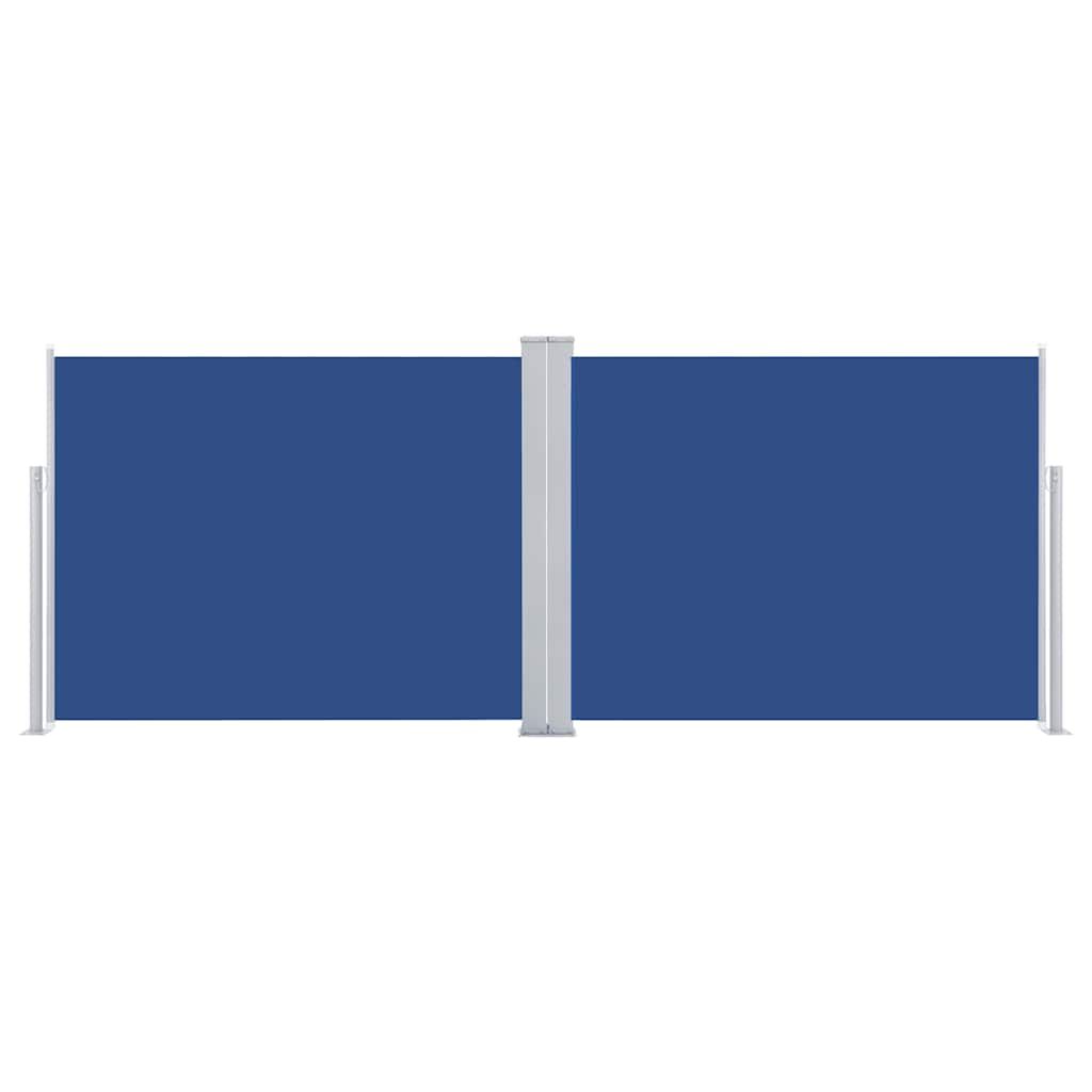 vidaXL Σκίαστρο Πλαϊνό Συρόμενο Μπλε 140 x 1000 εκ.