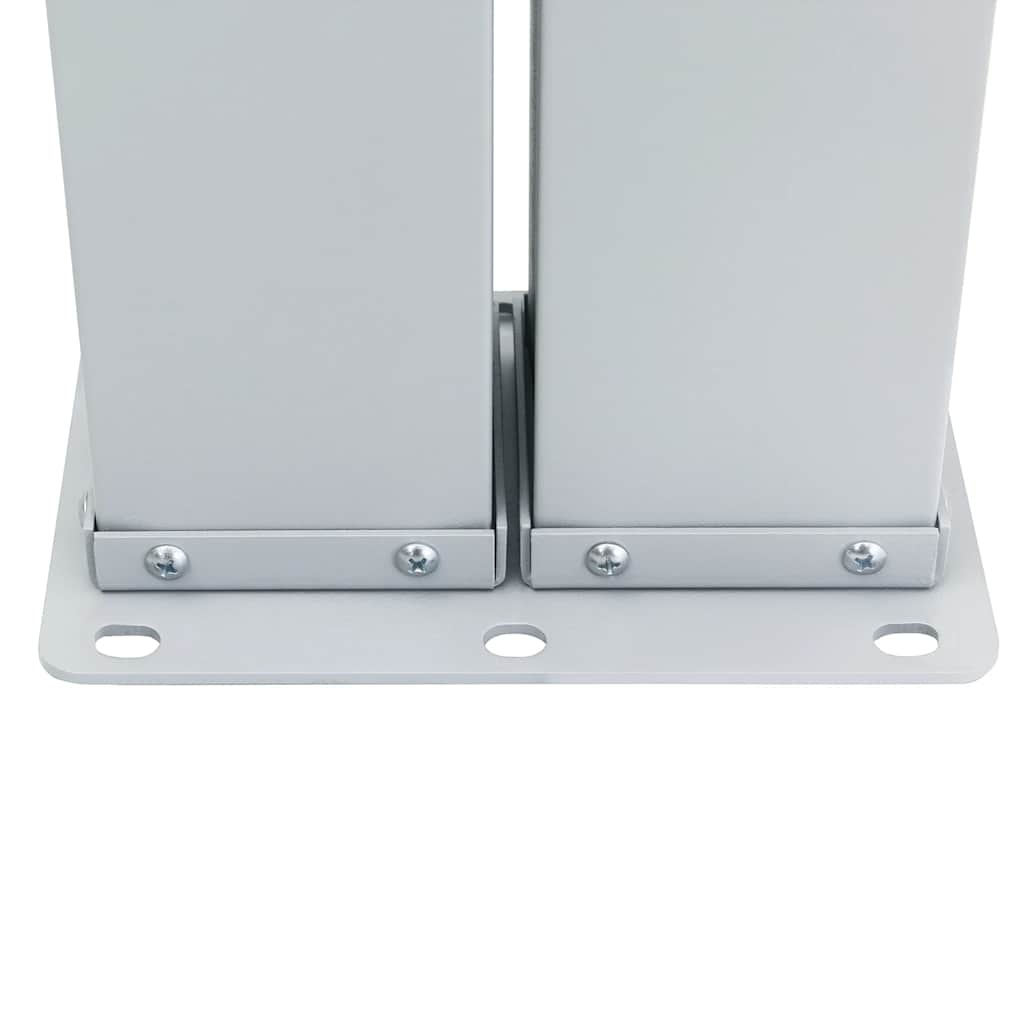 vidaXL Σκίαστρο Πλαϊνό Συρόμενο Κρεμ 170 x 1000 εκ.