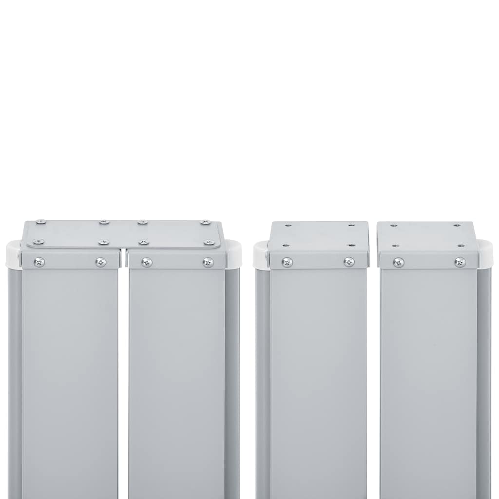 vidaXL Σκίαστρο Πλαϊνό Συρόμενο Κρεμ 170 x 1000 εκ.