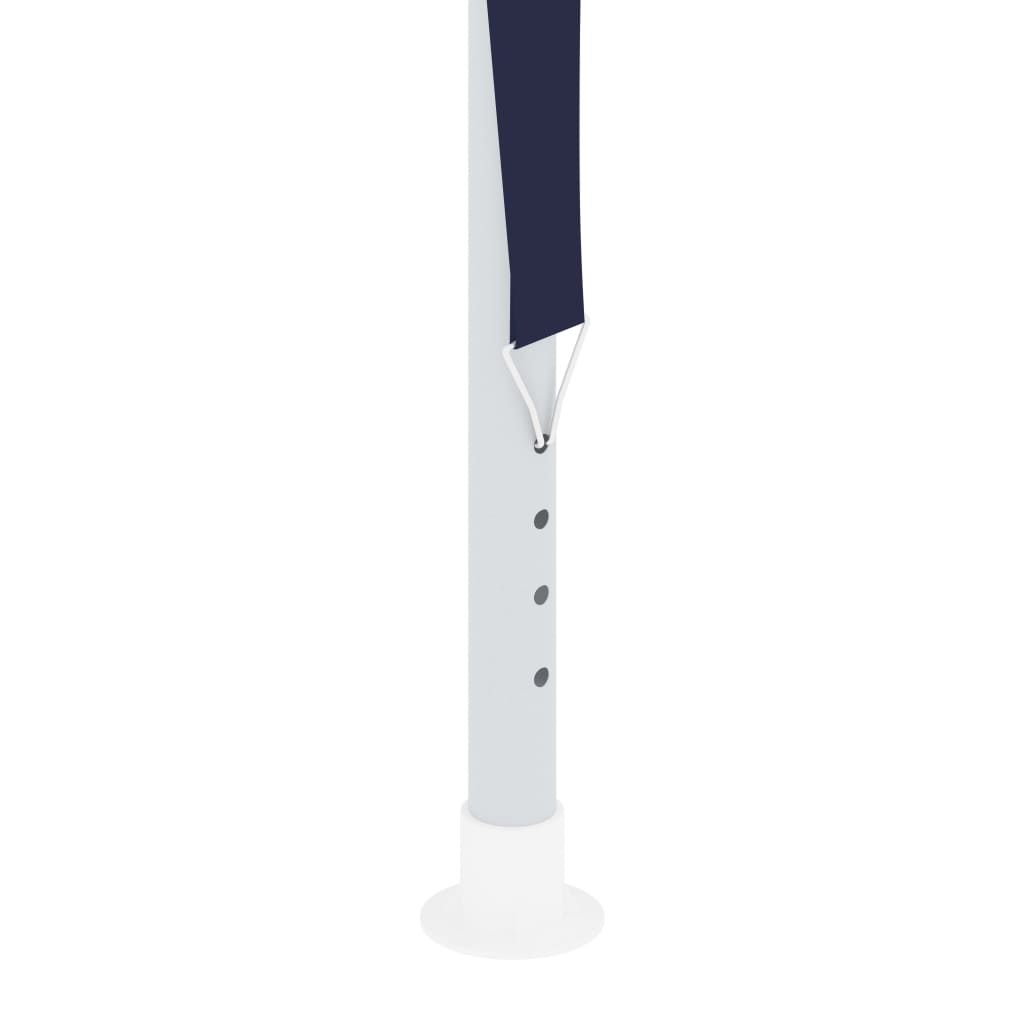 vidaXL Κιόσκι Επαγγελματικό με Τοιχώματα Μπλε 2 x 2 μ. 90 γρ./μ²