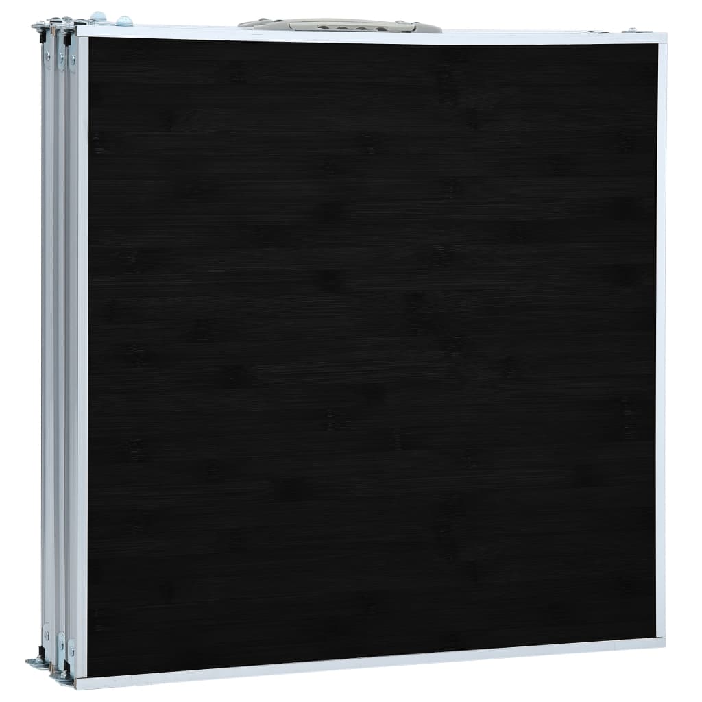 vidaXL Τραπέζι Κάμπινγκ Πτυσσόμενο Γκρι 180 x 60 εκ. Αλουμινίου