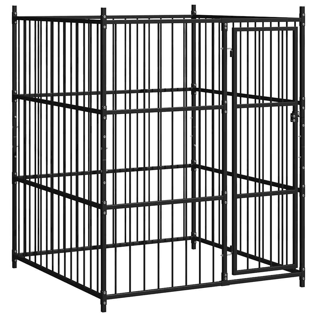 vidaXL Κλουβί Σκύλου Εξωτερικού Χώρου 150 x 150 x 185 εκ.