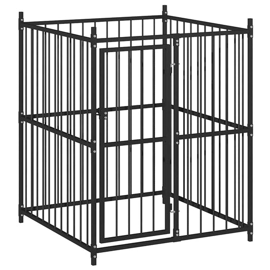 vidaXL Κλουβί Σκύλου Εξωτερικού Χώρου 120 x 120 x 150 εκ.