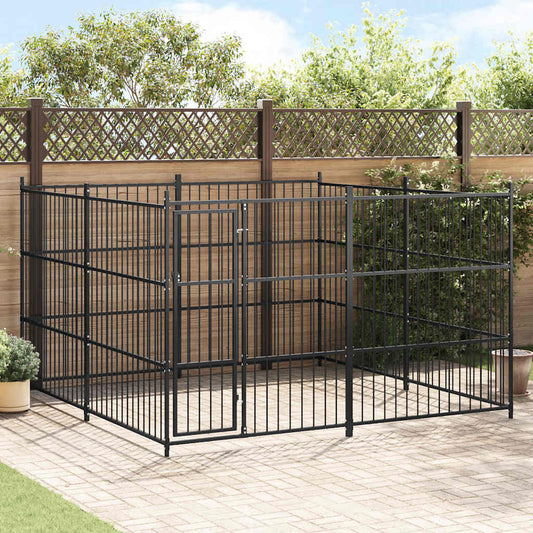 vidaXL Κλουβί Σκύλου Εξωτερικού Χώρου 300 x 300 x 185 εκ.