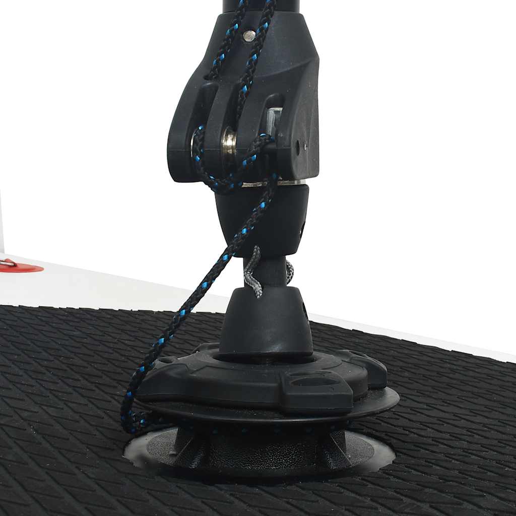 vidaXL Σανίδα SUP Φουσκωτή Σετ Κόκκινο / Λευκό με Πανί