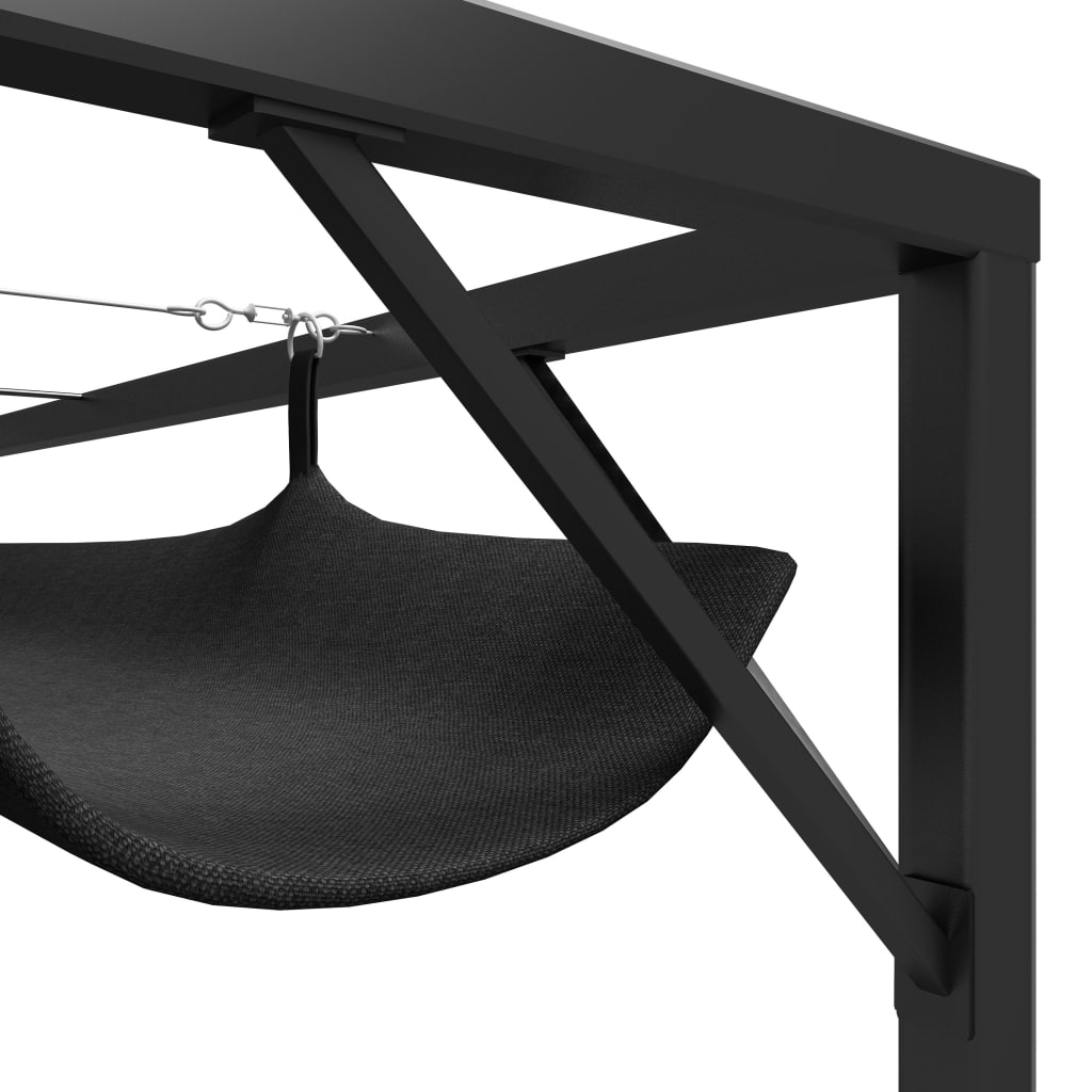 vidaXL Πέργκολα Κήπου με Πτυσσόμενη Οροφή Ανθρακί 3 x 3 μ.