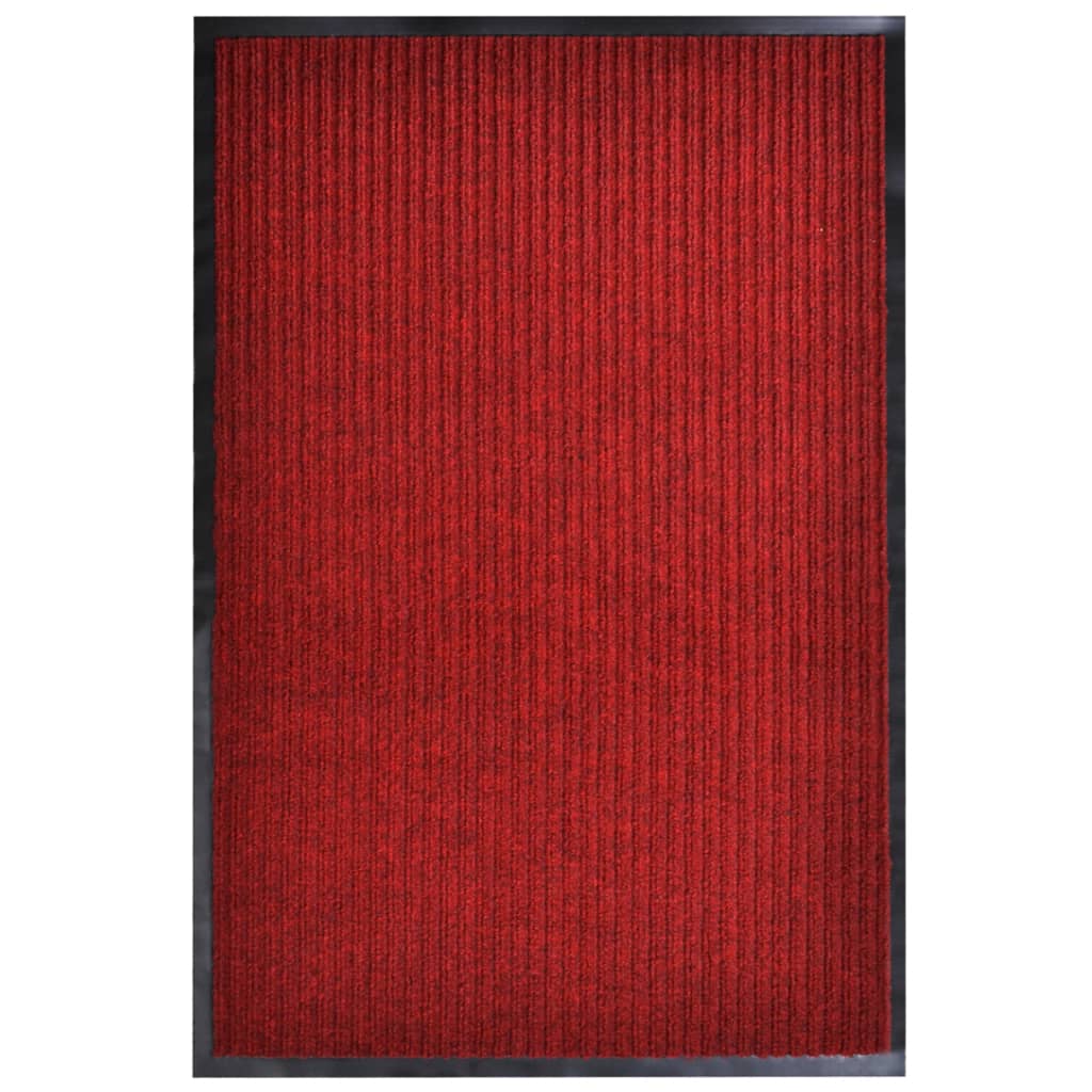 vidaXL Πατάκι Πόρτας Κόκκινο 117x220 εκ. PVC