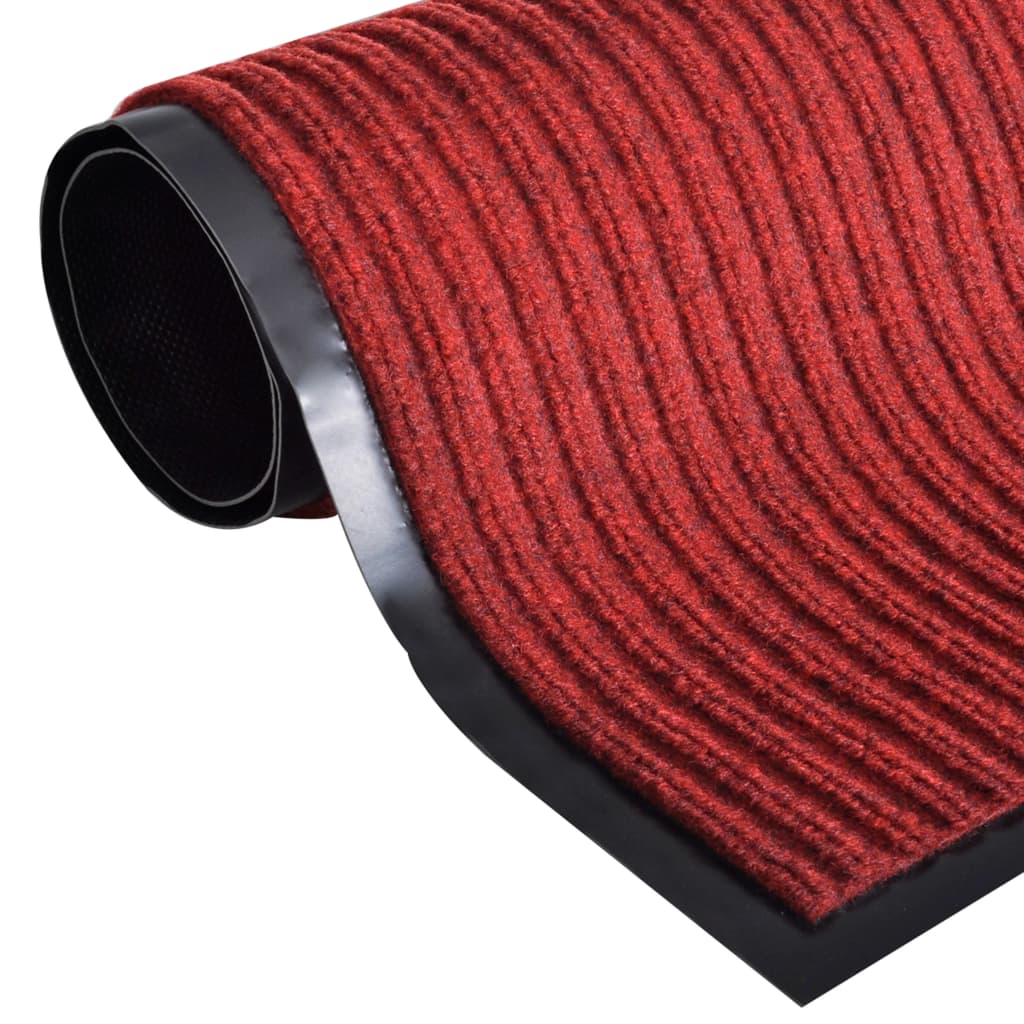 vidaXL Πατάκι Πόρτας Κόκκινο 117x220 εκ. PVC