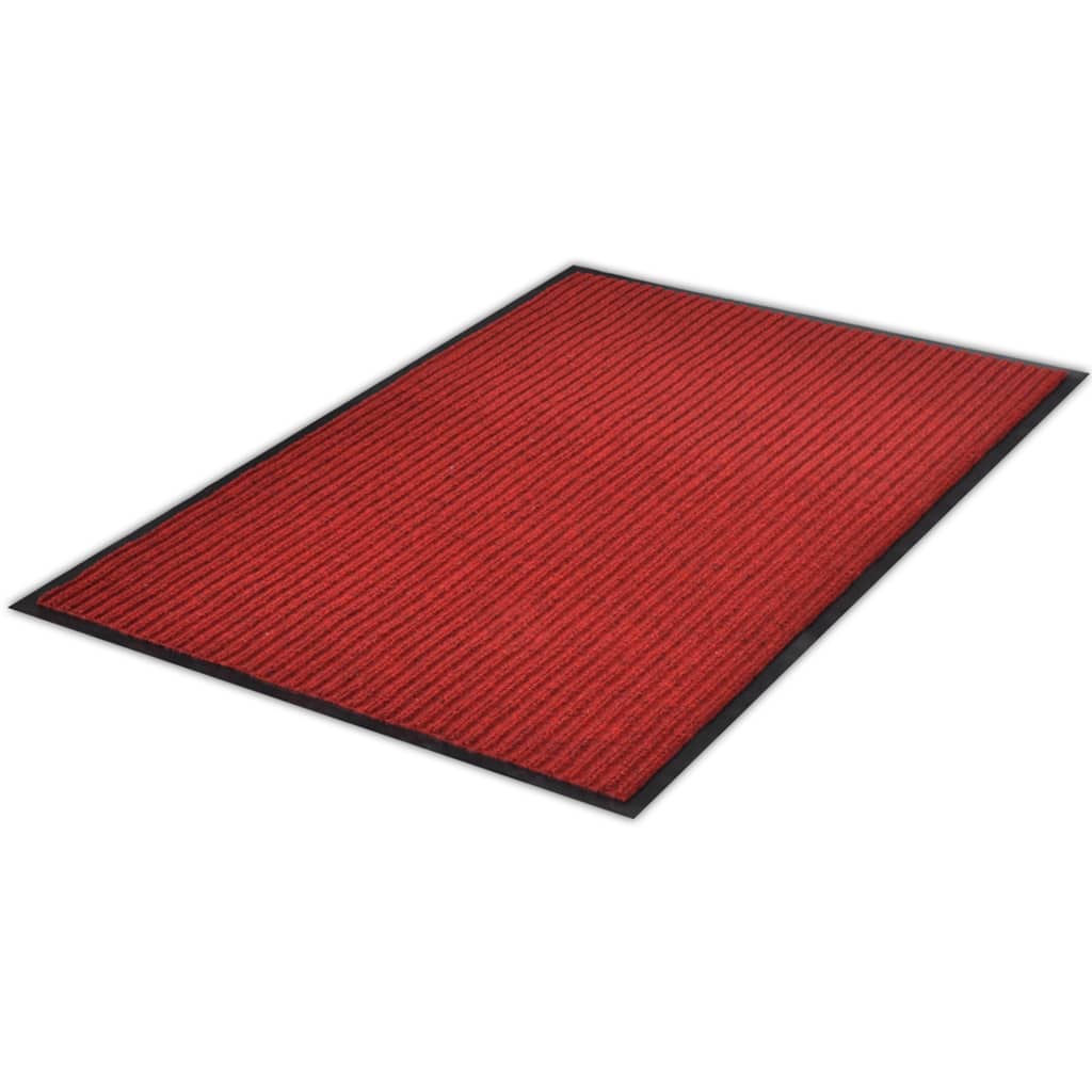 vidaXL Πατάκι Πόρτας Κόκκινο 117x220 εκ. PVC