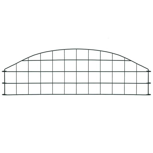 vidaXL Περίφραξη Κήπου Αψίδα Σετ Πράσινη 77,3 x 26 εκ.
