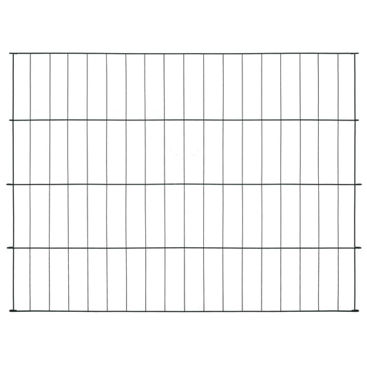 vidaXL Περίφραξη Κήπου Σετ Πράσινη 115 x 79 εκ.