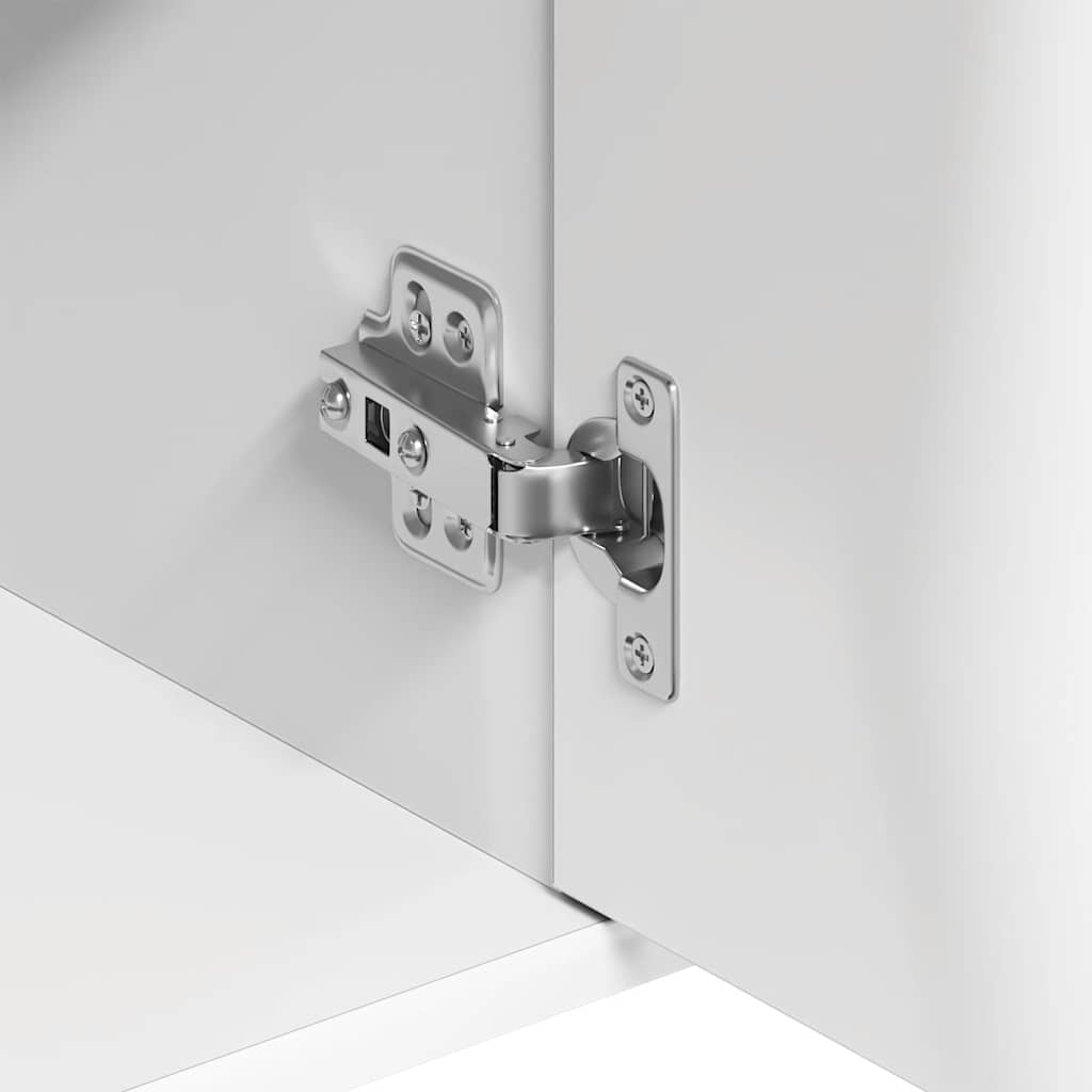 vidaXL Μπουφές Λευκός 88 x 30 x 70 εκ. από Επεξ. Ξύλο