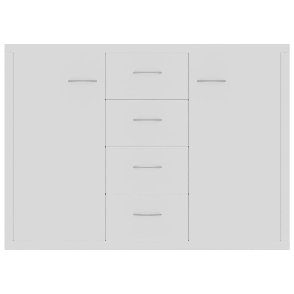 vidaXL Μπουφές Λευκός 88 x 30 x 65 εκ. από Επεξ. Ξύλο