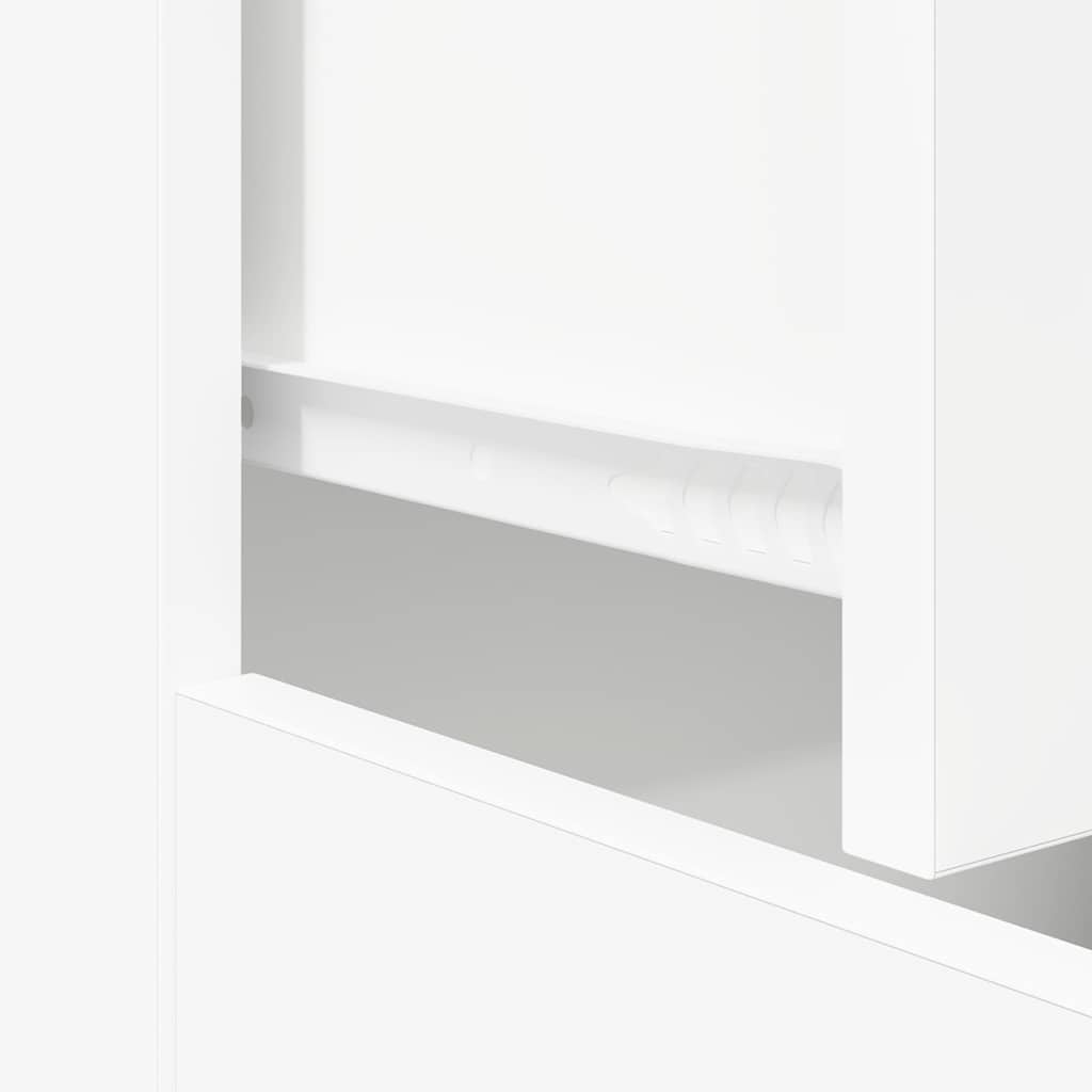 vidaXL Ντουλάπι Λευκό 60 x 30 x 75 εκ. από Επεξεργασμένο Ξύλο