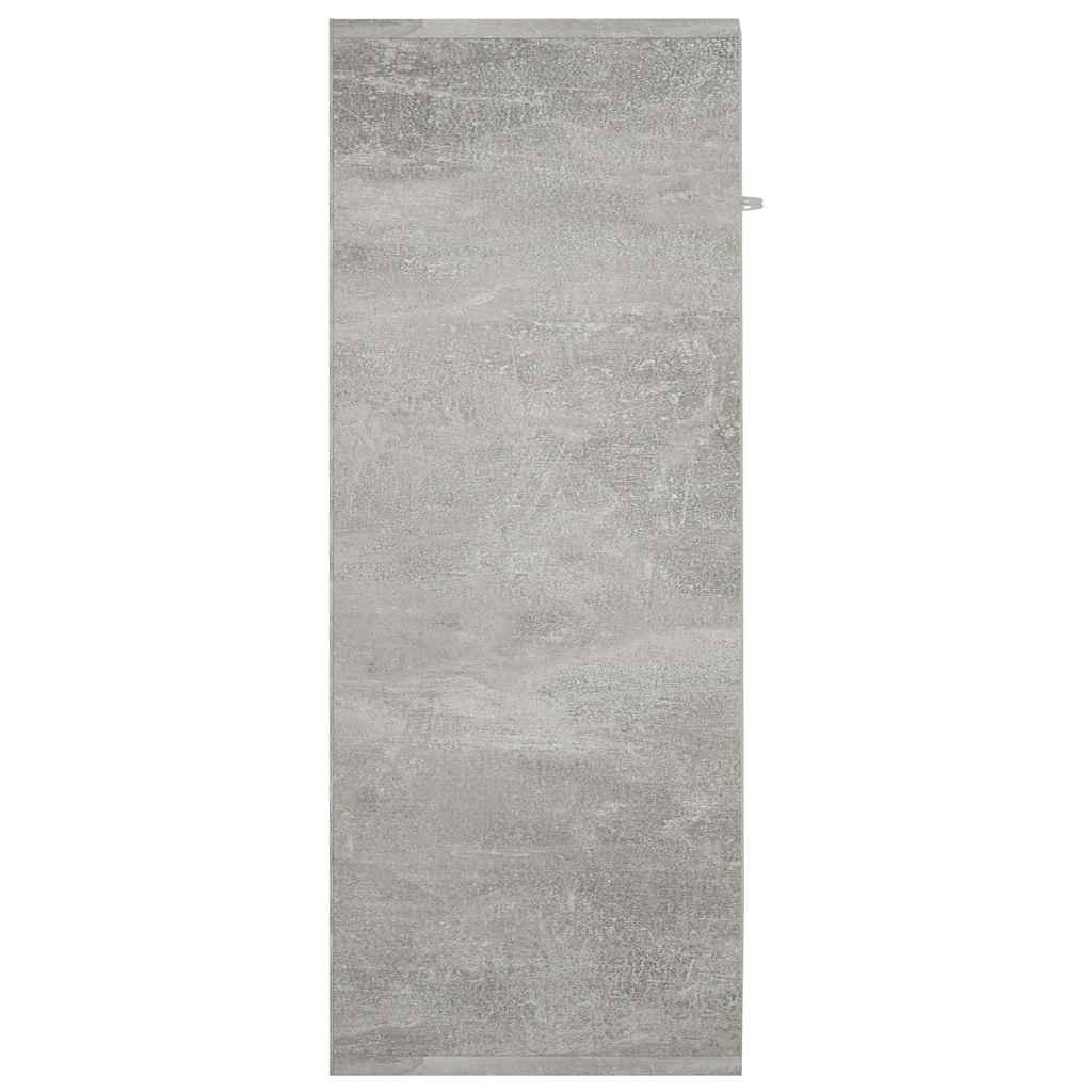 vidaXL Ντουλάπι Γκρι του Σκυροδέματος 60 x 30 x 75 εκ. από Επεξ. Ξύλο