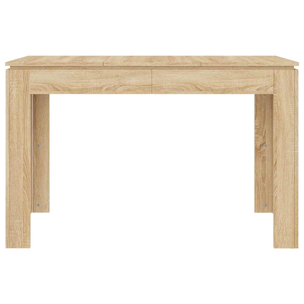 vidaXL Τραπεζαρία Sonoma Δρυς 120 x 60 x 76 εκ. από Επεξ. Ξύλο