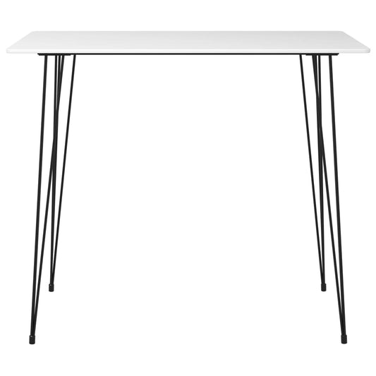 vidaXL Τραπέζι Μπαρ Λευκό 120 x 60 x 105 εκ.