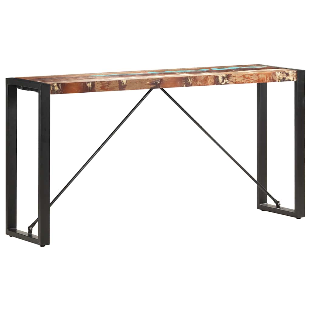 vidaXL Τραπέζι Κονσόλα 150 x 35 x 76 εκ. από Μασίφ Ανακυκλωμένο Ξύλο