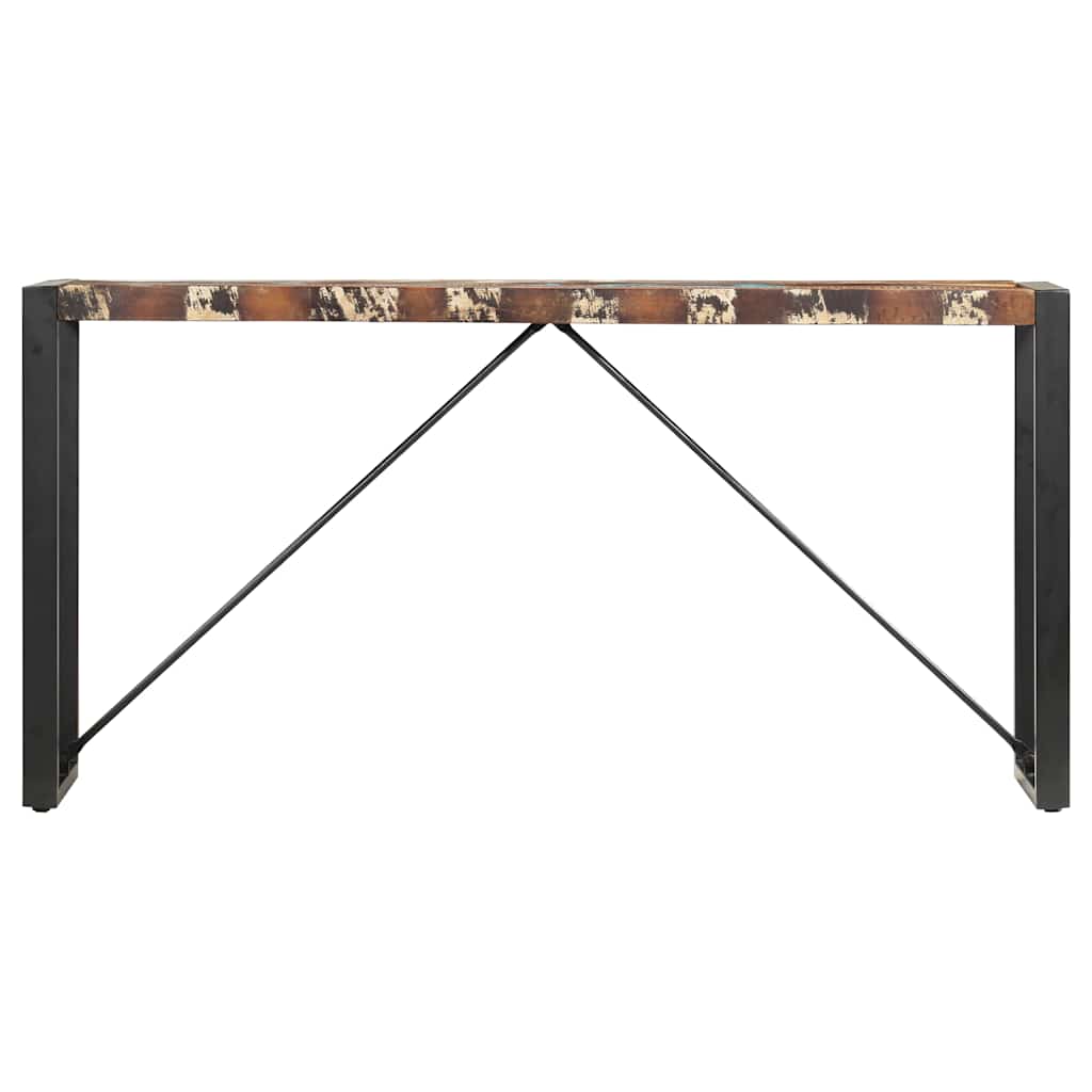 vidaXL Τραπέζι Κονσόλα 150 x 35 x 76 εκ. από Μασίφ Ανακυκλωμένο Ξύλο