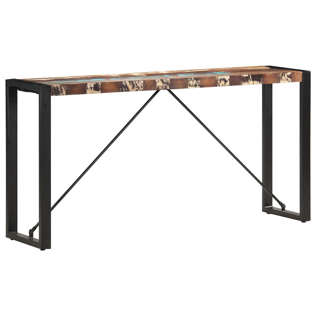 vidaXL Τραπέζι Κονσόλα 150 x 35 x 76 εκ. από Μασίφ Ανακυκλωμένο Ξύλο