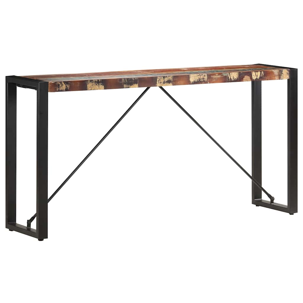 vidaXL Τραπέζι Κονσόλα 150 x 35 x 76 εκ. από Μασίφ Ανακυκλωμένο Ξύλο