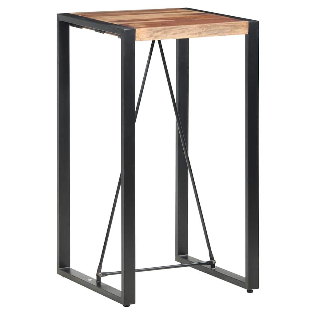 vidaXL Τραπέζι Μπαρ 60 x 60 x 110 εκ. από Μασίφ Ξύλο Ακακίας