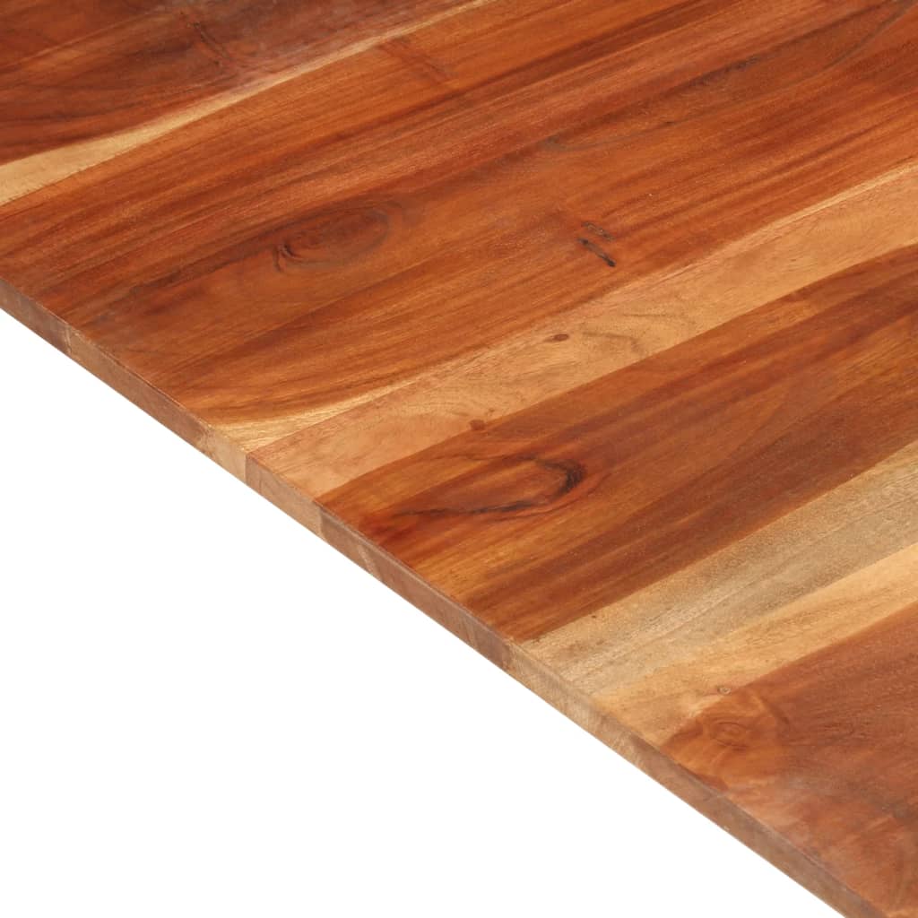 vidaXL Επιφάνεια Τραπεζιού Στρογγυλή 15-16 χιλ. 70x80 εκ. Ξύλο Ακακίας