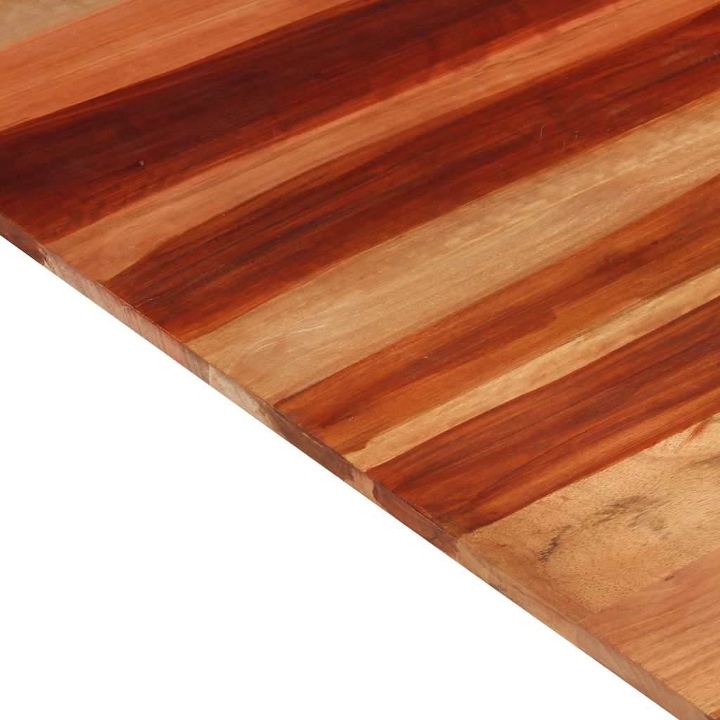 vidaXL Επιφάνεια Τραπεζιού Στρογγυλή 15-16 χιλ. 80x80 εκ. Ξύλο Ακακίας