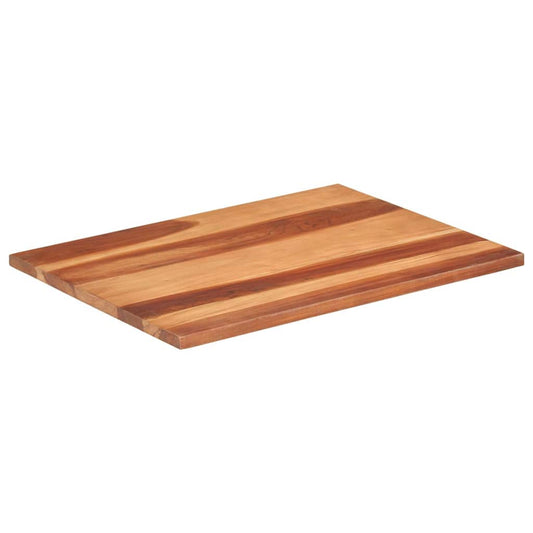 vidaXL Επιφάνεια Τραπεζιού 25-27 χιλ. 60x80 εκ. Ξύλο Ακακίας