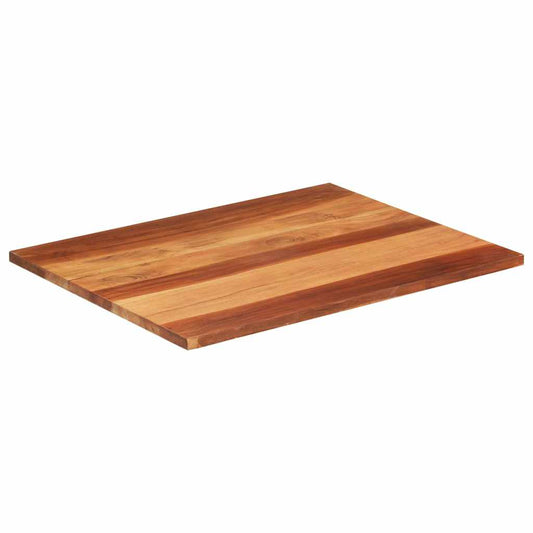vidaXL Επιφάνεια Τραπεζιού Στρογγυλή 25-27 χιλ. 70x90 εκ. Ξύλο Ακακίας