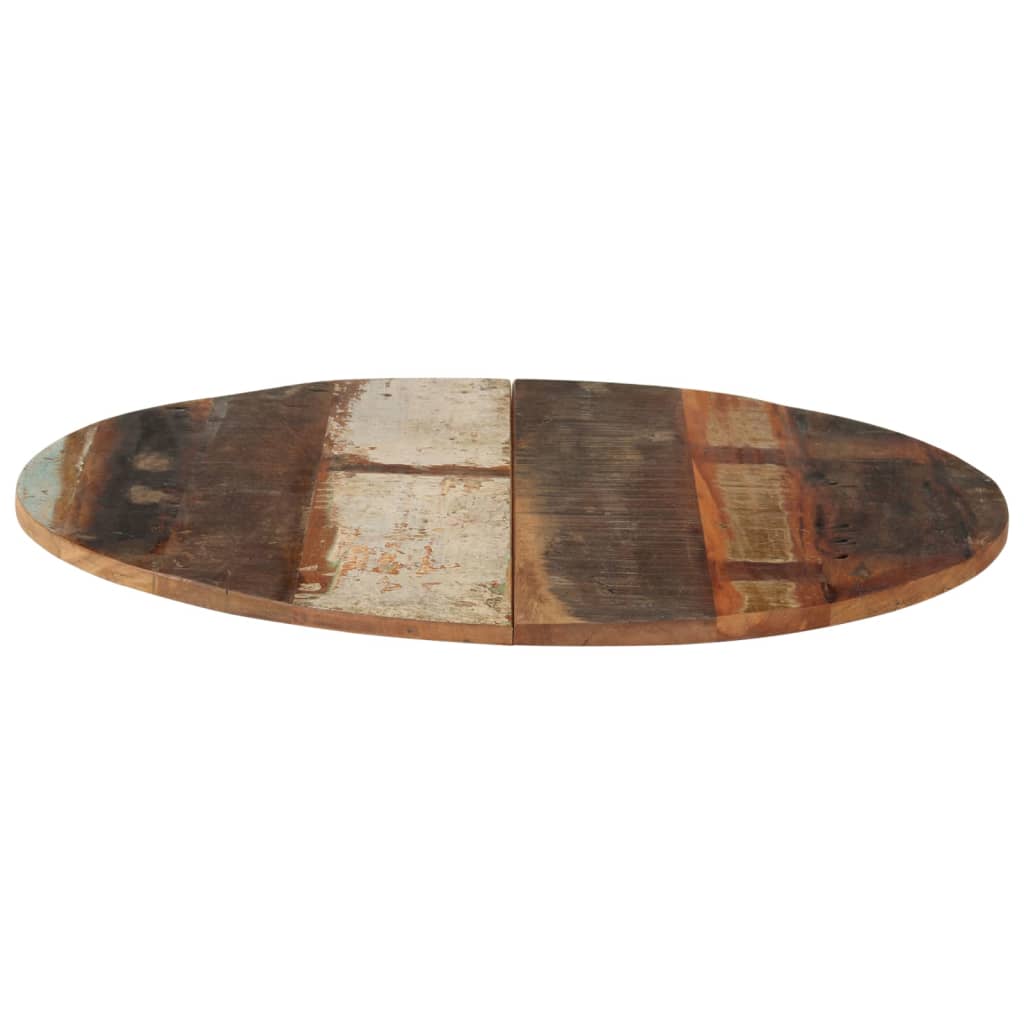 vidaXL Επιφάνεια Τραπεζιού Ορθογώνια 70 εκ 15-16 χιλ Μασίφ Ανακ. Ξύλο