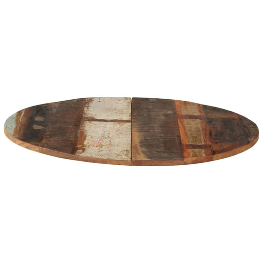 vidaXL Επιφάνεια Τραπεζιού Ορθογώνια 70 εκ 15-16 χιλ Μασίφ Ανακ. Ξύλο