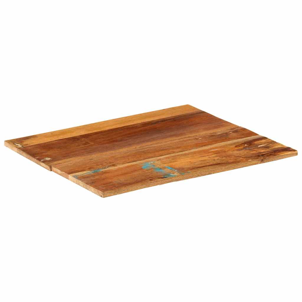 vidaXL Επιφάνεια Τραπεζιού Ορθογώνια 60x70 εκ 15-16 χιλ Ανακυκλ. Ξύλο