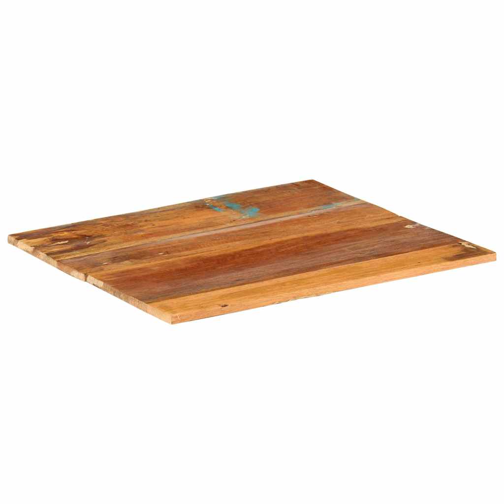 vidaXL Επιφάνεια Τραπεζιού Ορθογώνια 60x70 εκ 15-16 χιλ Ανακυκλ. Ξύλο