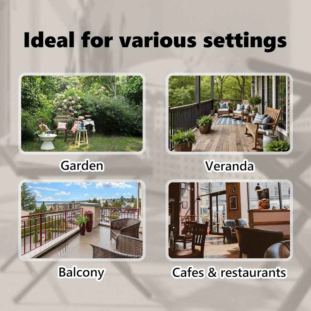 vidaXL Στόρι Σκίασης Ρόλερ Εξωτερικού Χώρου Κρεμ 100 x 270 εκ.