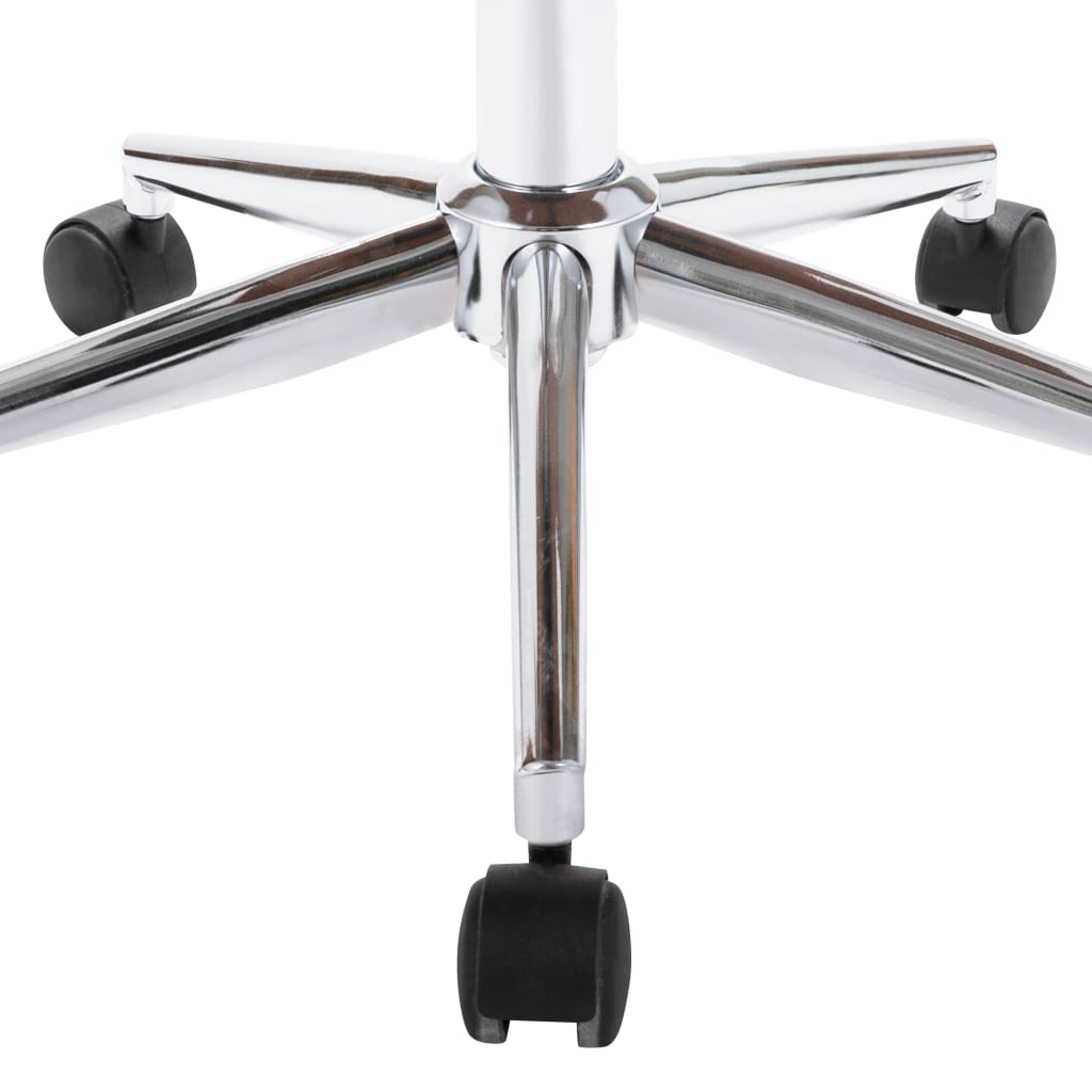 vidaXL Καρέκλα Τραπεζαρίας Περιστρεφόμενη Γκρι Λυγισμένο Ξύλο/Ύφασμα