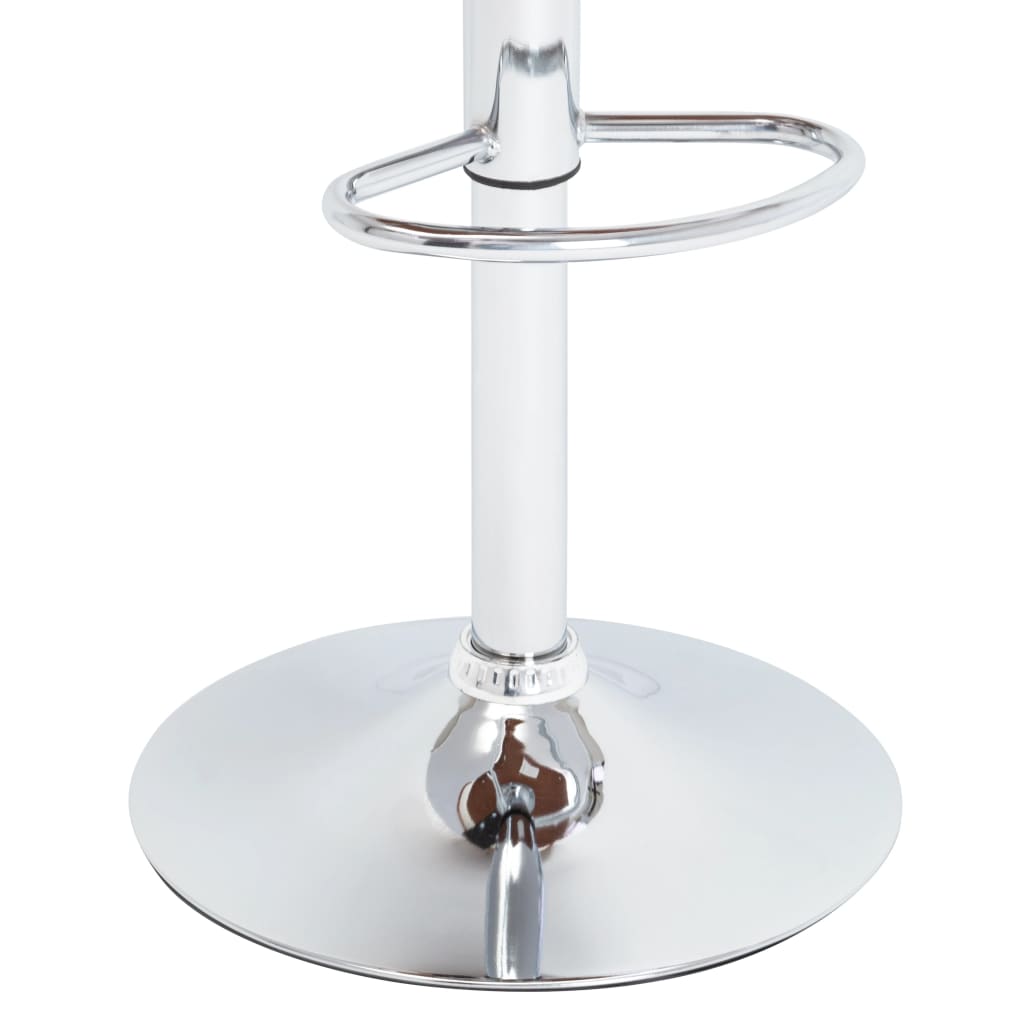 vidaXL Σκαμπό Μπαρ Μαύρο από Συνθετικό Δέρμα