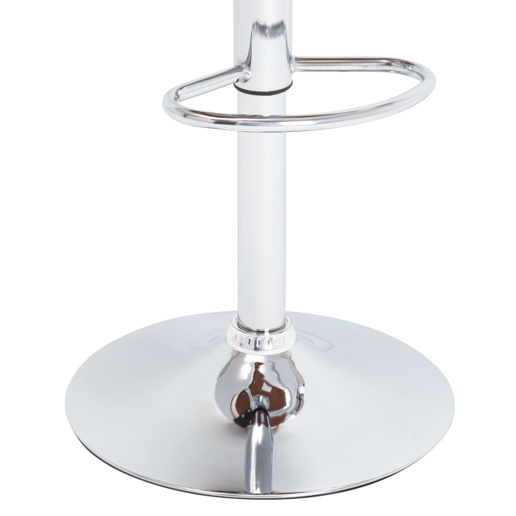 vidaXL Σκαμπό Μπαρ Γκρι Υφασμάτινο