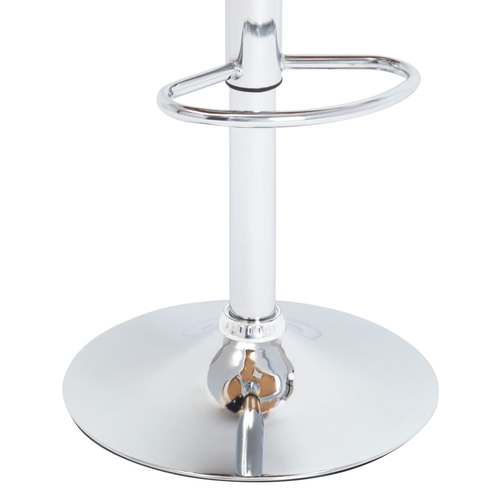 vidaXL Σκαμπό Μπαρ Χρώμα Taupe Υφασμάτινο