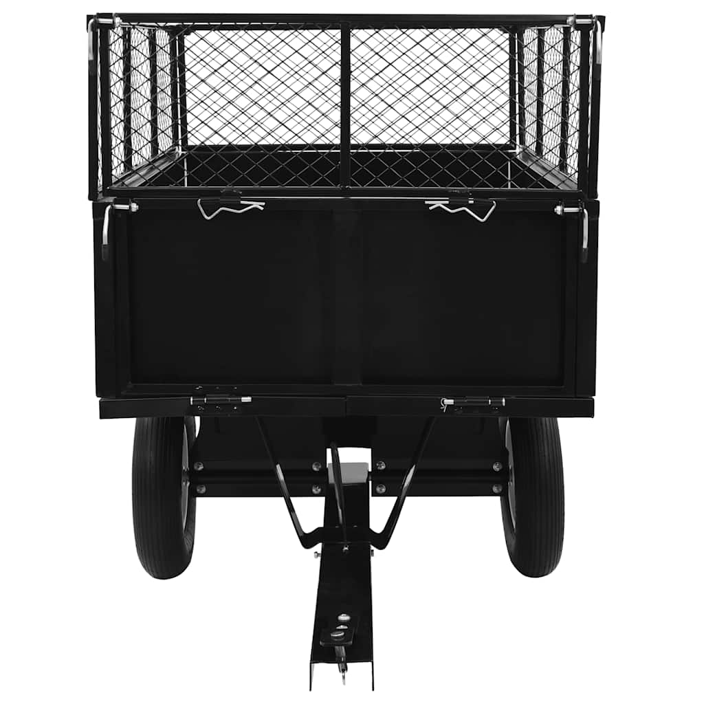 vidaXL Τρέιλερ με Ανατροπή για Χλοοκοπτική Μηχανή Φορτίο 300 κ.