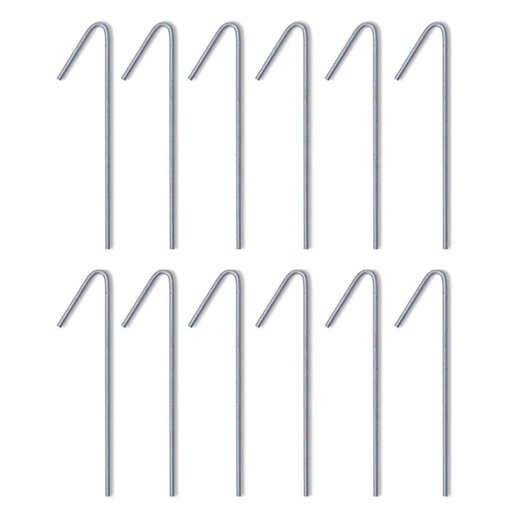 vidaXL Κιόσκι Πτυσσόμενο με 4 Πλευρικά Τοιχώματα Μπλε 3x6 μ. Ατσάλινο