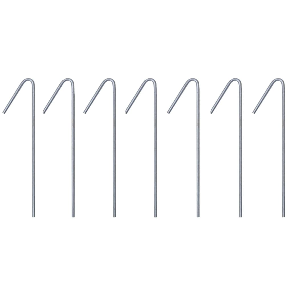 vidaXL Κιόσκι Πτυσσόμενο Επαγγελματικό Μπλε 2 x 2 μ. Ατσάλινο