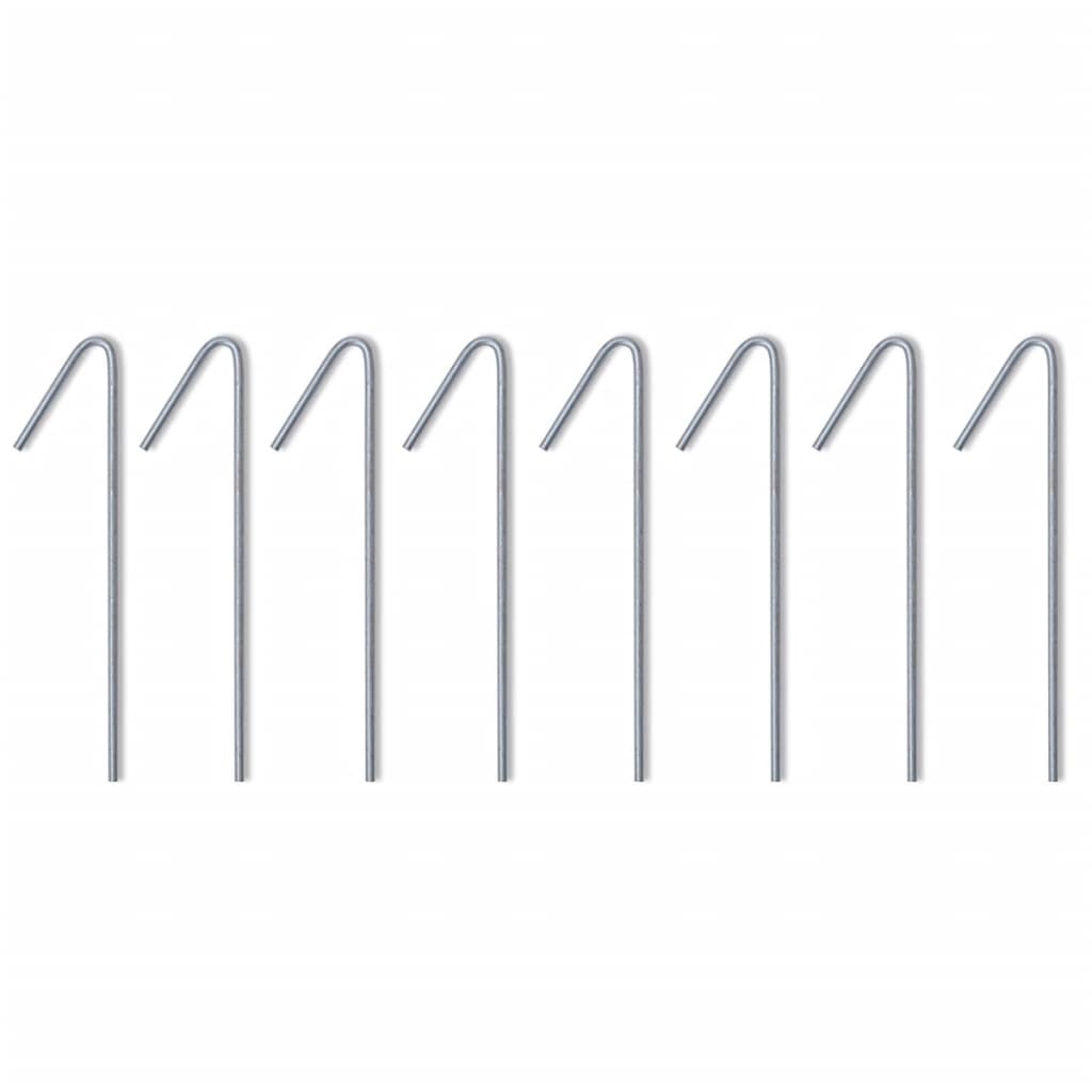 vidaXL Κιόσκι Πτυσσόμενο με 3 Πλευρικά Τοιχώματα Κρεμ 3x4 μ. Ατσάλινο