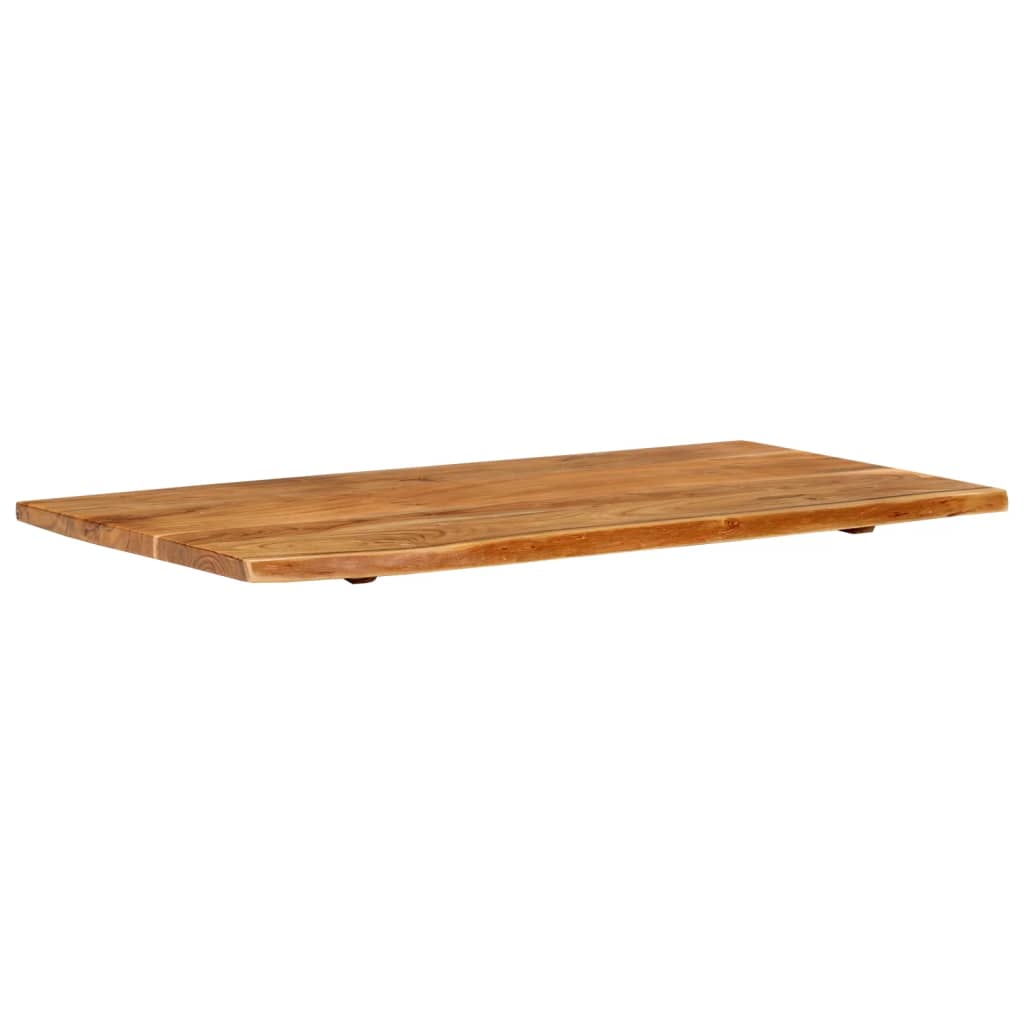 vidaXL Πάγκος Μπάνιου 100x52x2,5 εκ. από Μασίφ Ξύλο Ακακίας